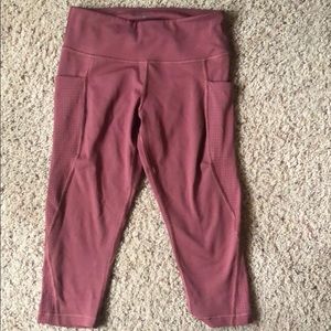 Cropped running pants